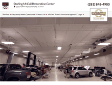 Tablet Screenshot of mccallrestorationcenter.com